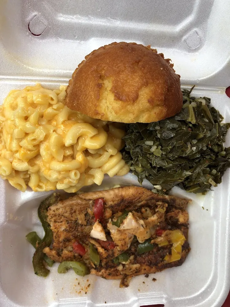 Macaroni & Cheese Rice & Gravy Yams Potato Salad Mashed Potatoes